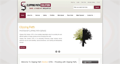 Desktop Screenshot of clippingpathsolution.com